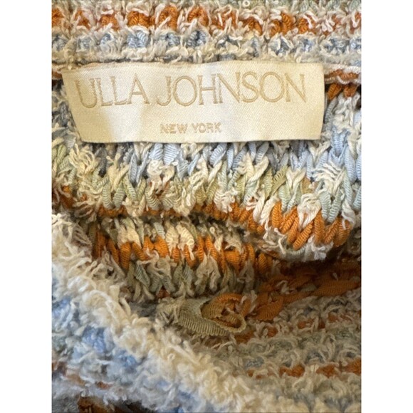 Ulla Johnson Lily Size Small Arquette Knit Fringe Pullover Sweater Cotton Blend - Picture 7 of 15